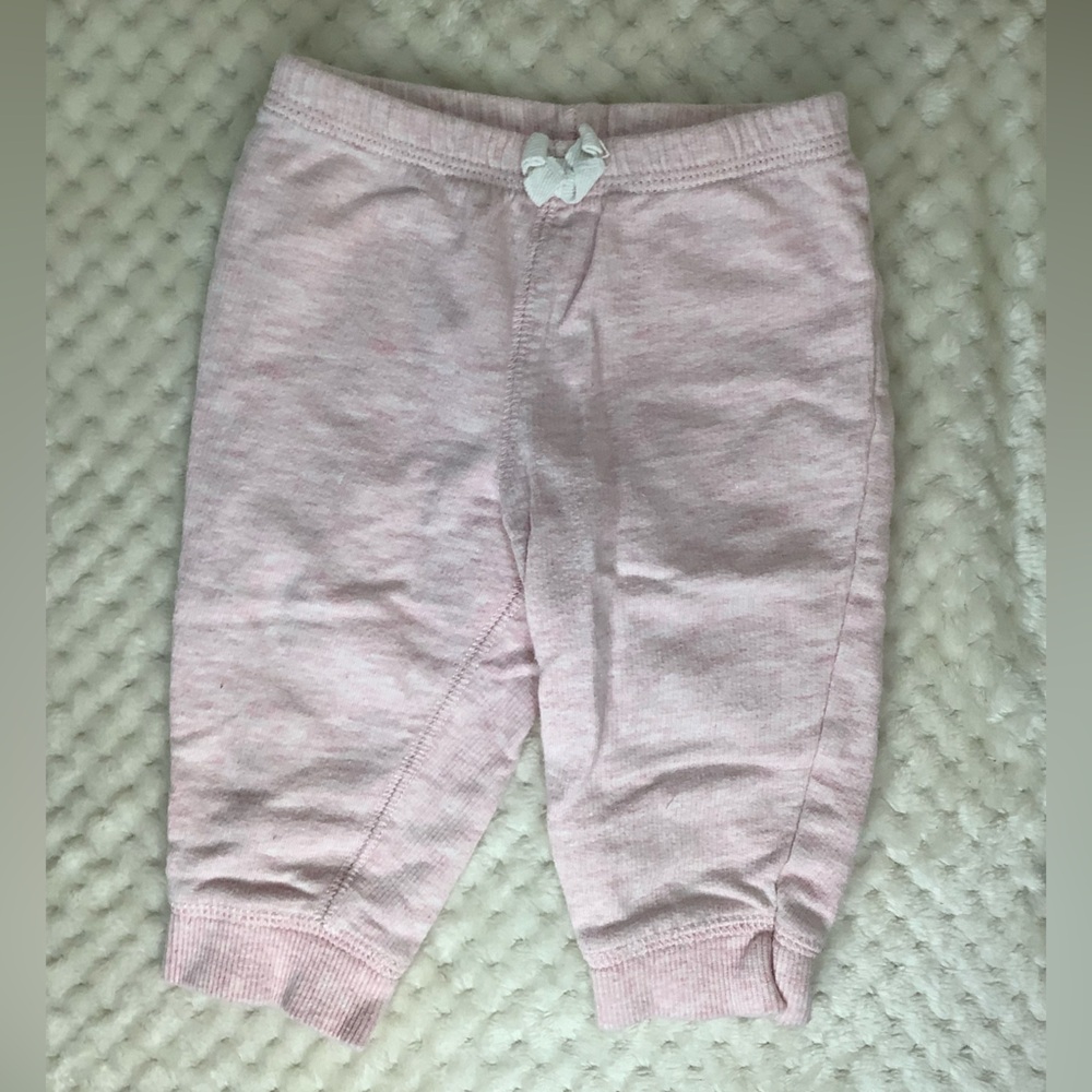 Carter’s Pink Baby Sweatpants Size 6M 💕👶